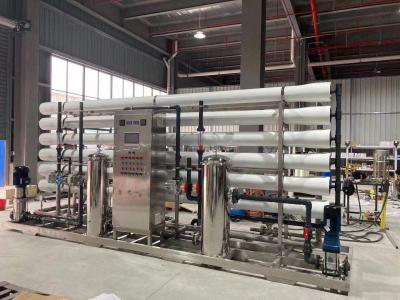China Máquina industrial de la ósmosis reversa del equipo 15m3/H del tratamiento de aguas del control del PLC en venta