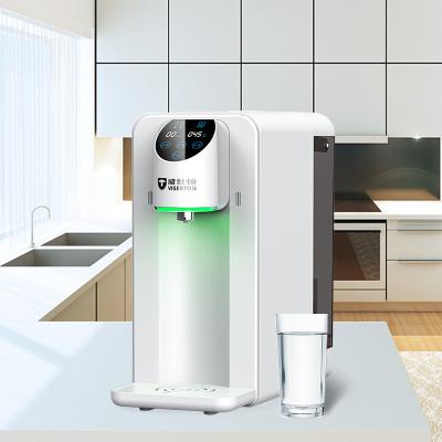 China Dispensador de purificador de agua RO UF máquina de agua caliente instantánea de 75 galones en venta