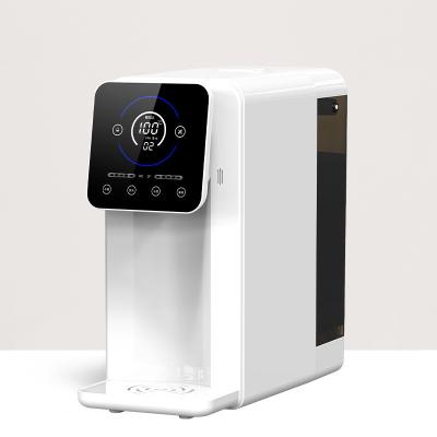 China RO Alkaline Hydrogen Rich Water Machine Hot Ambient 4 Stages Desktop Water Dispenser for sale