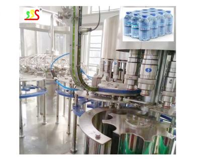中国 飲み物水生産ライン詰物および包装機械3000のBottles/H 販売のため