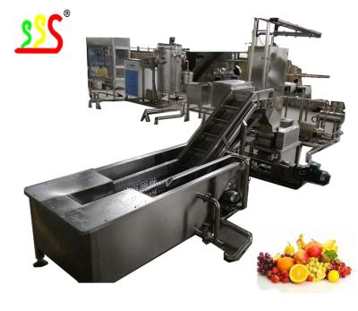 Chine 220 / 380 / 440v PLC Fruit Processing Line Machinery For Industrial Use à vendre