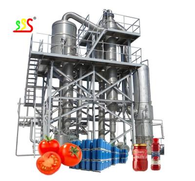 China Efficient Tomato Paste Processing Line Vacuum System Final Product à venda