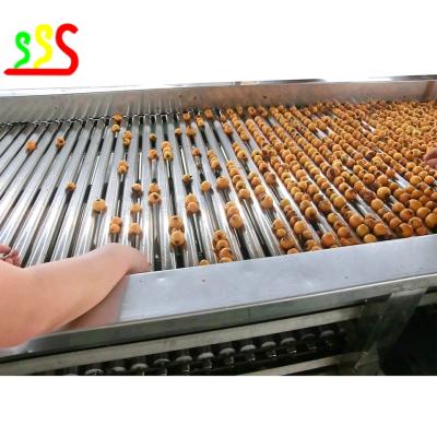 China PLC Controlled Fruit Processing Machinery With 1 - 100t/H Capacity Input for sale