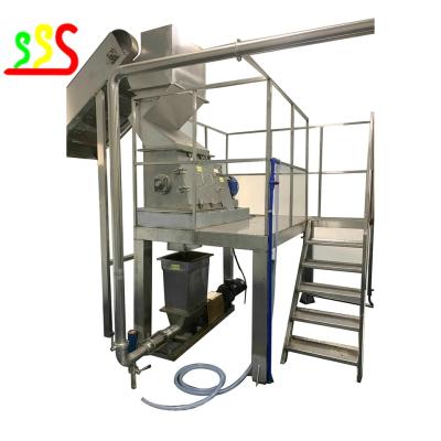 China Stainless Steel Fruit Processing Line Capacity Input 1-100t/H Available à venda