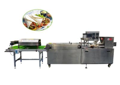China 1500pcs/h Arabic Bread Production Line , Two Heads Arabic Bread Equipment for sale