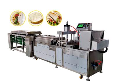 China Cadena de producción árabe del pan de 8 pulgadas, 100g Pita Bread Production Line en venta