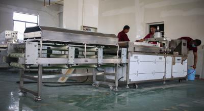 China Elektrische 30cm 1300pcs/h Commerciële Tortillamachine Te koop