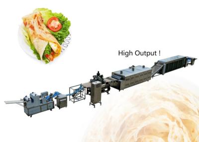 China máquina comercial da tortilha 3800pcs/h, fabricante comercial da tortilha da farinha de 270mm à venda