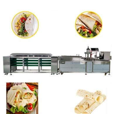 China 1400pcs/h Tortilla Making Equipment , No Pollution Flour Tortilla Machine for sale
