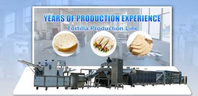 China 900pcs/h 22kw Commercial Tortilla Making Machine for sale