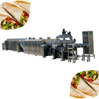 China Corrosion Resistant 12 Inch 100g Flat Bread Production Line for sale