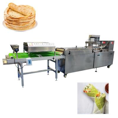 China Touch Screen Flour Tortilla Equipment , 1400pcs/h Flatbread Making Machine for sale