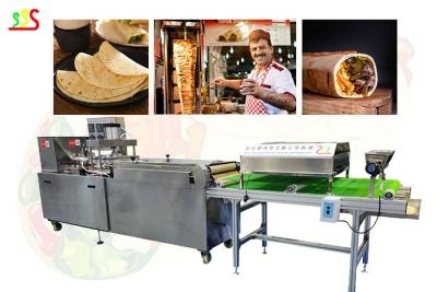 China Produktionsmaschine der Tortilla-50g, 2000pcs/h bemehlen Tortilla-Hersteller-Maschine zu verkaufen