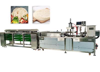 China Supermarket 21kw Automatic Tortilla Making Machine Silver Color for sale