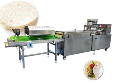 China 1000pcs/H Industrial 200mm Chapati Making Equipment 100g/PC Dough Weight for sale