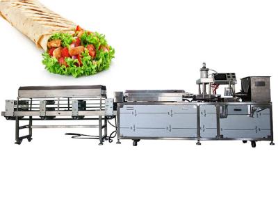 China CE Automatic 35Kg/H Tortilla Bread Production Line 380v 50hz for sale