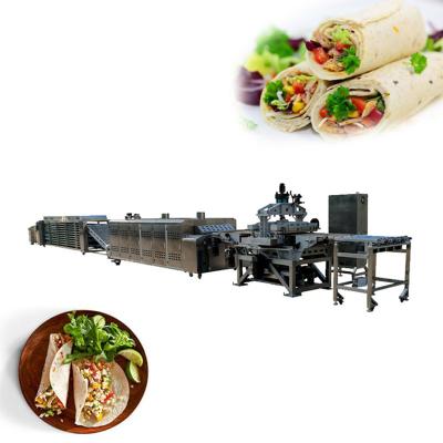 China PLC Core Automatic Corn Tortilla Making Machine 250kg/H CE ISO9001 for sale