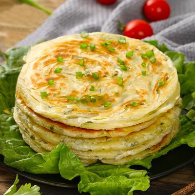 China Film Covering Shredded Cake Paratha Pressing Machine For Frozen Roti Laccha for sale
