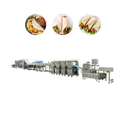 China Industrial Flour Tortilla Bread Machine Automatic Conveying Stainless Steel 304 for sale