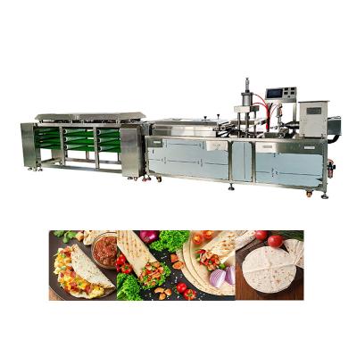 China Full Automatic Flat Bread Making Machine With Double Head 304 SS for sale