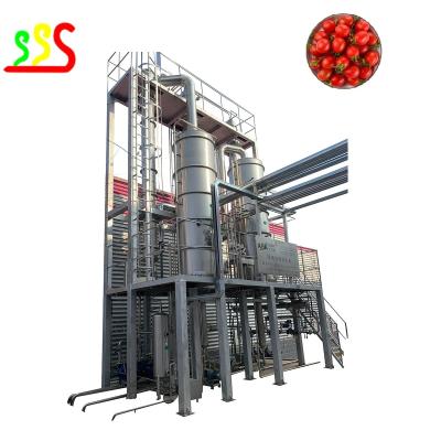 China A linha de 6,5 toneladas/da hora tomate da pasta de produção e o doce crus frescos do tomate colam a fatura do preço das máquinas à venda