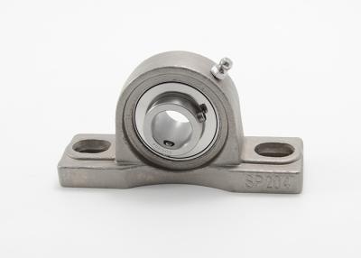 China Heighten 2 Hole Flange Pillow Block Bearings Stainless Steel 440c SUCPH201 for sale