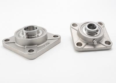 China 440c 420 Stainless Pillow Block Bearing 4 Bolt Heavy Duty Flange Bearing SUCFS308 for sale