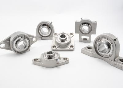 China 4 Holes Round Flange Bearing Housing SUCFCX06 Stainless Steel Metric Pillow Block Bearing 25-100mm for sale