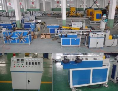 China 45mm-65mm Single Wall Corrugated Pipe Extrusion Line Water Cooling Pipe for sale