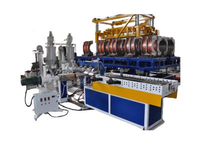 China 80kg/H Single Wall PP material Corrugated Pipe Machine for sale