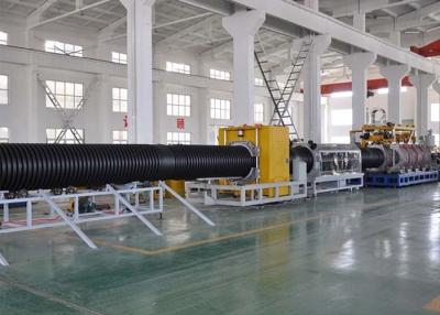 China 106mm HDPE Anti Erosion Corrugated Pipe Extruder for sale