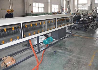 China Single Wall Corrugated Pipe Extruder ID 250mm Corrugated Pipe Line for sale