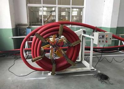 China Corrugated Cable Protection Pipe Extrusion Machine 16mm Diameter for sale