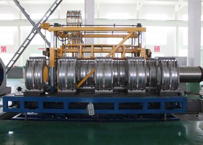 China 800mm HDPE DWC Corrugated Pipe Making Machine 80rpm for sale
