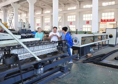 China Horizontal DWC Pipe Machine 6280mm Chain Length 1250mm Center Height for sale