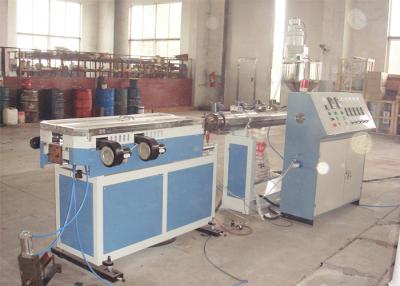 China Cadena de producción acanalada de un sólo recinto de máquina del tubo del PVC de 200MM-400M M en venta