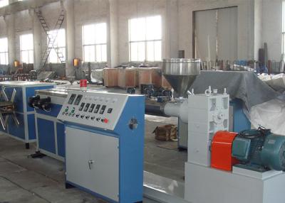 China PE PP PVC Single Wall Corrugated Pipe Extrusion Line Standard Speed for sale