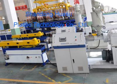 China tubo acanalado plástico de 16-63m m que hace la máquina para hacer los tubos acanalados de un sólo recinto en venta