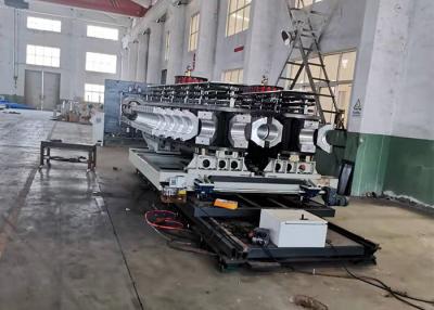 China HDPE/PP/PVC DWC Pipe Making Machine / Double Wall Corrugated Pipe Extrusion Line for sale