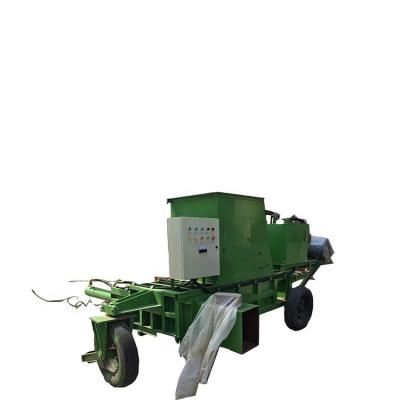 China hydraulic press machine in india silage packing machine price 100kg silage baler for sale