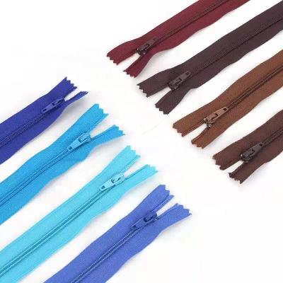China Viable Wholesale Color Viable High Quality Nylon Zipper Bag Purse Price WYSE Cremallera Custom Zipper By The Yard à venda