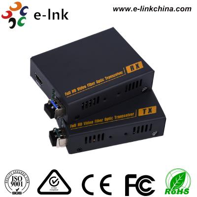 China fibra ótica de 4K x de 2K ao conversor/Hdmi do prolongamento de Hdmi ao adaptador ótico à venda