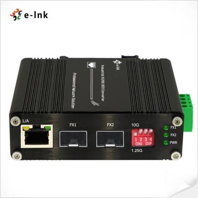 China Industrial 10G OEO Converter SFP+ To SFP+ With 1G Ethernet 3R Repeater for sale