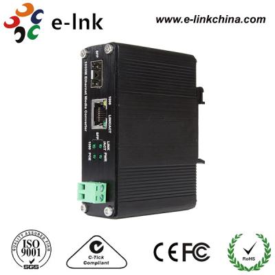 China Rj45 To Fiber Optic Industrial Ethernet To Fiber Media Converter , Fiber Optic Cable Ethernet Converter for sale
