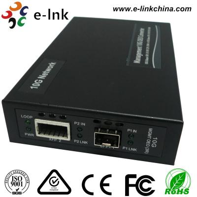 China SFP + a la fibra de XFP al medios convertidor Dlink, fibra de Ethernet para revestir el medios convertidor con cobre en venta