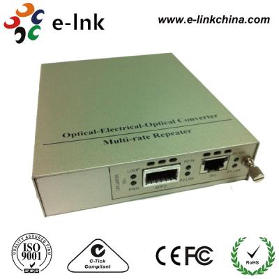 China XFP ao conversor dos meios dos ethernet da fibra de UTP, fibra multimodo ao conversor dos ethernet à venda