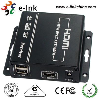 China 6 Gbps/Color Bit Rates HDMI Over Fiber Optic Extender , Hdmi To Optical Audio Converter for sale