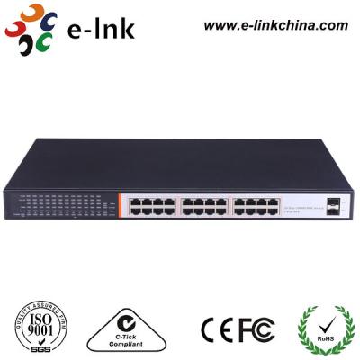 China O interruptor posto ponto de entrada controlado do gigabit dos ethernet, ponto de entrada pôs o interruptor de rede à venda