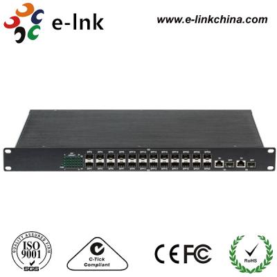 China Cisco Power Over Ethernet Fiber Optic Switch Box Multimode Rack Mount for sale