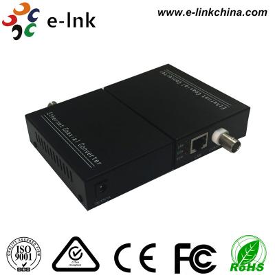China 10 / 100M IP Camera Ethernet Over Coax Converter , Coax To Ethernet Media Converter for sale